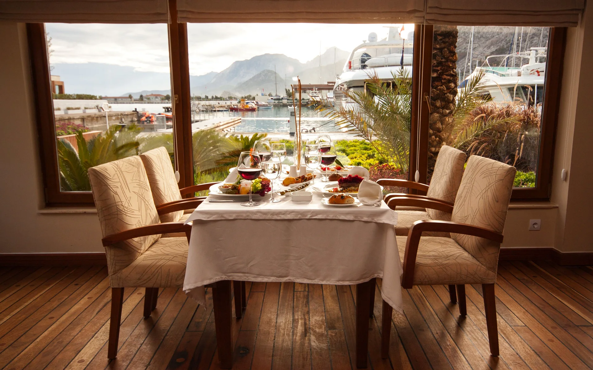 Curated dining experience